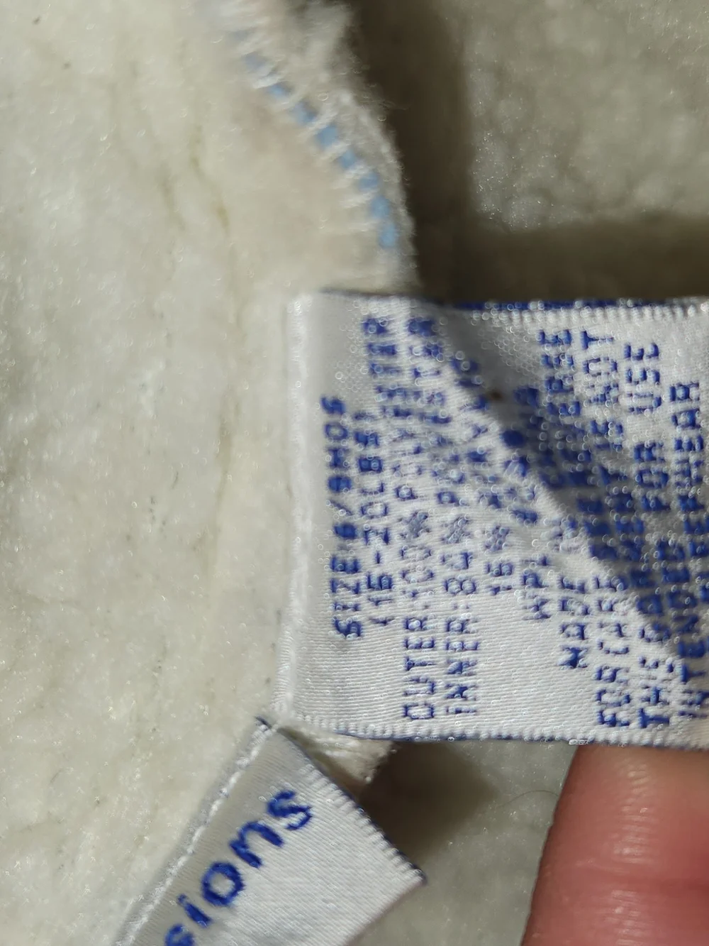 First Impressions Cream Faux-Sherpa Lined Infant Outfit